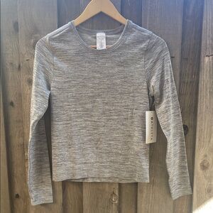 Athleta In Motion Seamless Heather Top